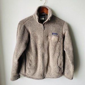 COPY - Vintage Patagonia Tan Fleece Full Zip Women’s Sweater